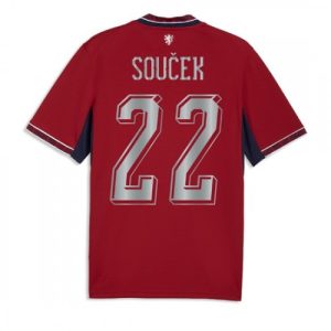 Pánsky futbalový dres Česko MS 2026 Tomas Soucek #22 domáci krátky rukáv