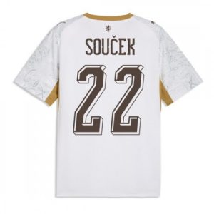 Pánsky futbalový dres Česko MS 2026 Tomas Soucek #22 vonkajší krátky rukáv