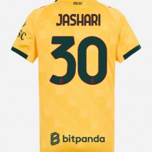 Dámsky Futbalový Dres AC Milan 2025/26 Tretí – Ardon Jashari #30 Krátky Rukáv