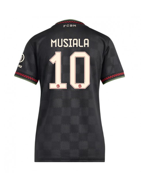 Dámsky Futbalový Dres FC Bayern Munich 2025/26 Tretí Jamal Musiala #10 – Krátky Rukáv 1 Dámsky Futbalový Dres FC Bayern Munich 2025/26 Tretí Jamal Musiala #10 – Krátky Rukáv