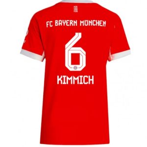 Dámsky Futbalový Dres FC Bayern Munich 2025/26 Domáci Joshua Kimmich #6 – Krátky Rukáv