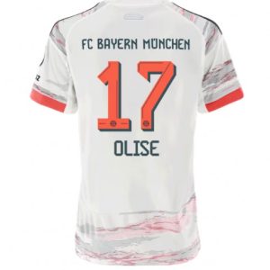 Dámsky Futbalový Dres FC Bayern Munich 2025/26 Vonkajší Michael Olise #17 – Krátky Rukáv