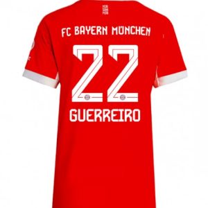 Dámsky Futbalový Dres FC Bayern Munich 2025/26 Domáci Raphael Guerreiro #22 – Krátky Rukáv