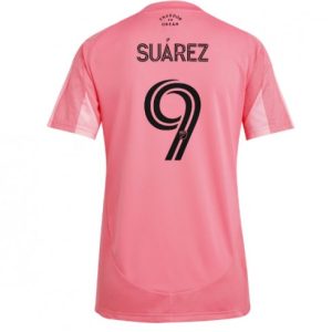 Inter Miami 2025/26 Dámsky Futbalový Dres Luis Suarez #9 Domáci – Krátky Rukáv