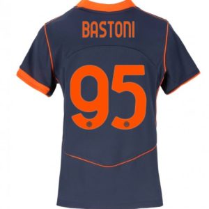 Inter Milan 2025/26 Dámsky Futbalový Dres Alessandro Bastoni #95 Tretí – Krátky Rukáv