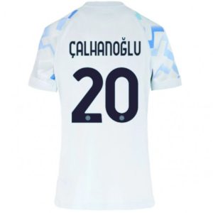 Inter Milan 2025/26 Dámsky Futbalový Dres Hakan Calhanoglu #20 Vonkajší – Krátky Rukáv