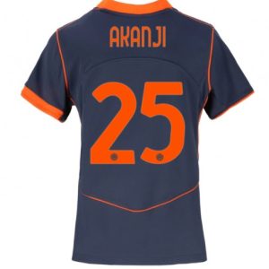 Inter Milan 2025/26 Dámsky Futbalový Dres Manuel Akanji #25 Tretí – Krátky Rukáv