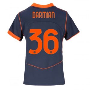 Inter Milan 2025/26 Dámsky Futbalový Dres Matteo Darmian #36 Tretí – Krátky Rukáv