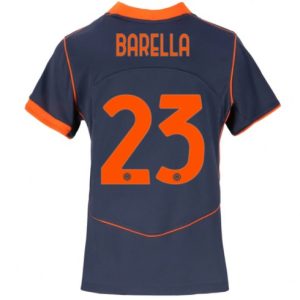 Inter Milan 2025/26 Dámsky Futbalový Dres Nicolo Barella #23 Tretí – Krátky Rukáv