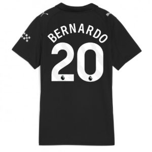 Manchester City 2025/26 Vonkajší Dámsky Futbalový Dres Bernardo Silva #20 – Krátky Rukáv