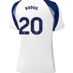 Dámsky Futbalový Dres Tottenham Hotspur 2025/26 Domáci – Mohammed Kudus #20 Krátky Rukáv