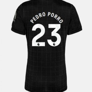 Dámsky Futbalový Dres Tottenham Hotspur 2025/26 Vonkajší – Pedro Porro #23 Krátky Rukáv