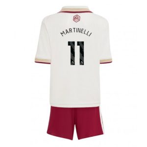 Detský futbalový komplet Arsenal Gabriel Martinelli #11 2025/26 – tretí dres s trenírkami