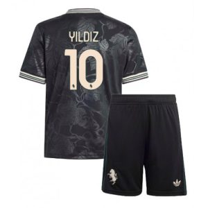 Detský futbalový komplet Juventus Kenan Yildiz #10 2025/26 – Tretí futbalový dres s trenírkami