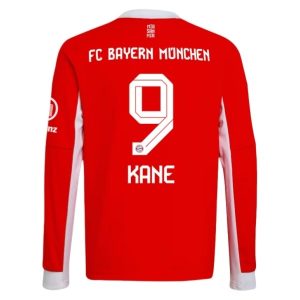FC Bayern Munich 2025/26 Domáci Pánsky Futbalový Dres Harry Kane #9 – Dlhý Rukáv
