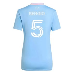 Inter Miami 2025/26 Dámsky Futbalový Dres Sergio Busquets #5 Tretí – Krátky Rukáv
