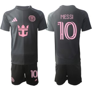 Inter Miami CF 2025/26 Vonkajší Pánsky Futbalový Set Lionel Messi #10 – Krátky Rukáv + Šortky