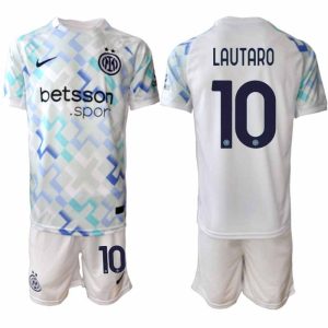 Inter Milan 2025/26 Vonkajší Pánsky Futbalový Set – Lautaro Martínez #10 – Krátky Rukáv + Šortky