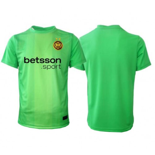 Inter Milan 2025/26 brankársky futbalový dres krátky rukáv zelený 1 Inter Milan 2025/26 brankársky futbalový dres krátky rukáv zelený
