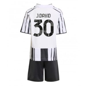 juventus dětský futbalové dresy komplety lacne jonathan david #30 2025 26 domáciJuventus Dětský Futbalové dresy Komplety Lacne Jonathan David #30 2025-26 Domáci