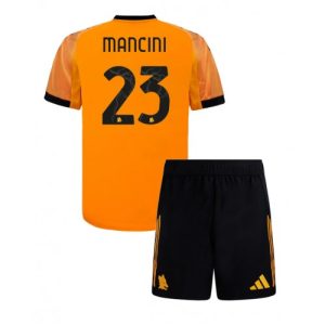 lacne dětský futbalové dres as roma gianluca mancini #23 2025 26 preč kompletLacne Dětský Futbalové dres AS Roma Gianluca Mancini #23 2025-26 Preč Komplet