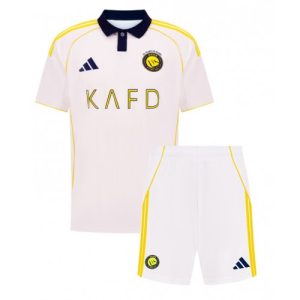 lacne dětský futbalové dres al nassr 2025 26 tretina kompletLacne Dětský Futbalové dres Al-Nassr 2025-26 Tretina Komplet