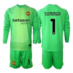 lacne dětský futbalové dres inter milan yann sommer #1 brankarsky 2025 26 dlhy rukáv tretina kompletLacne Dětský Futbalové dres Inter Milan Yann Sommer #1 Brankarsky 2025-26 Dlhy Rukáv - Tretina Komplet