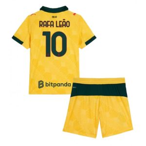 lacne dětský futbalové dres komplet ac milan rafael leao #10 2025 26 tretinaLacne Dětský Futbalové dres Komplet AC Milan Rafael Leao #10 2025-26 Tretina