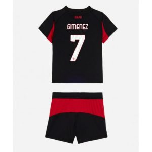 lacne dětský futbalové dres komplet ac milan santiago gimenez #7 2025 26 domáciLacne Dětský Futbalové dres Komplet AC Milan Santiago Gimenez #7 2025-26 Domáci
