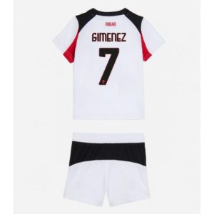 lacne dětský futbalové dres komplet ac milan santiago gimenez #7 2025 26 prečLacne Dětský Futbalové dres Komplet AC Milan Santiago Gimenez #7 2025-26 Preč