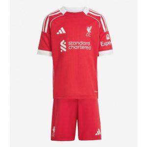 lacne dětský futbalové dres liverpool 2025 26 domáci kompletyLacne Dětský Futbalové dres Liverpool 2025-26 Domáci Komplety