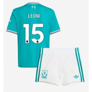 lacne dětský futbalové dres liverpool giovanni leoni #15 2025 26 tretina kompletyLacne Dětský Futbalové dres Liverpool Giovanni Leoni #15 2025-26 Tretina Komplety