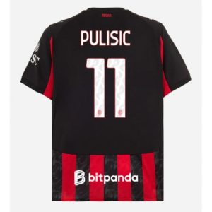 lacne futbalové dres ac milan christian pulisic #11 2025 26 domáciLacne Futbalové dres AC Milan Christian Pulisic #11 2025-26 Domáci