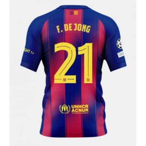 lacne futbalové dres barcelona frenkie de jong #21 2025 26 domáciLacne Futbalové dres Barcelona Frenkie de Jong #21 2025-26 Domáci