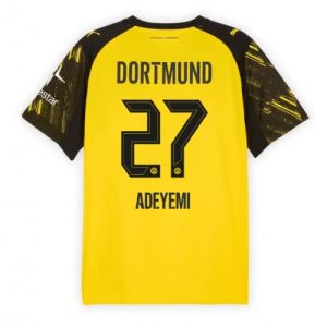 lacne futbalové dres borussia dortmund karim adeyemi #27 2025 26 domáciLacne Futbalové dres Borussia Dortmund Karim Adeyemi #27 2025-26 Domáci