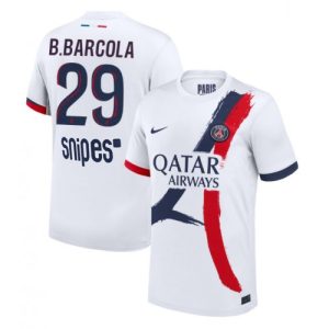 lacne futbalové dres paris saint germain bradley barcola #29 2025 26 prečLacne Futbalové dres Paris Saint-Germain Bradley Barcola #29 2025-26 Preč