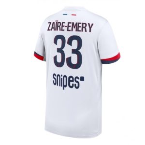 lacne futbalové dres paris saint germain warren zaire emery #33 2025 26 prečLacne Futbalové dres Paris Saint-Germain Warren Zaire-Emery #33 2025-26 Preč