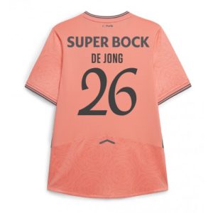 auto draftLacne Futbalové dres Porto Luuk de Jong #26 2025-26 Preč