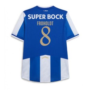 auto draftLacne Futbalové dres Porto Victor Froholdt #8 2025-26 Domáci