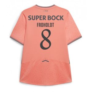 auto draftLacne Futbalové dres Porto Victor Froholdt #8 2025-26 Preč