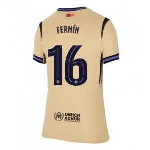 auto draftLacne Ženy Futbalové dres Barcelona Fermin Lopez #16 2025-26 Preč