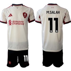 Liverpool FC 2025/26 Vonkajší Pánsky Futbalový Set Mohamed Salah #11 – Krátky Rukáv + Šortky