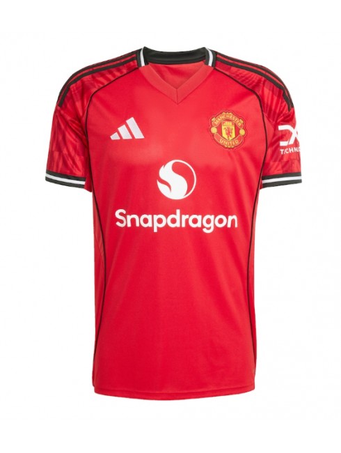 Pánsky Futbalový Dres Manchester United 2025/26 Domáci Amad Diallo #16 Krátky Rukáv 2 Pánsky Futbalový Dres Manchester United 2025/26 Domáci Amad Diallo #16 Krátky Rukáv – Obrázok 2