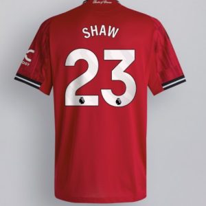 Pánsky Futbalový Dres Manchester United 2025/26 Domáci Luke Shaw #23 Krátky Rukáv