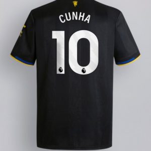 Pánsky Futbalový Dres Manchester United 2025/26 Tretí Matheus Cunha #10 Krátky Rukáv