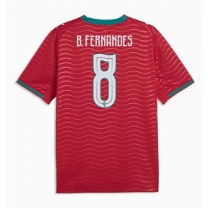 Pánsky futbalový dres Portugalsko MS 2026 Bruno Fernandes #8 domáci s krátkym rukávom