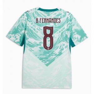 Pánsky futbalový dres Portugalsko MS 2026 Bruno Fernandes #8 vonkajší s krátkym rukávom