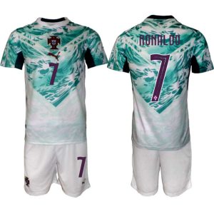 Portugalsko Vonkajší Futbalový Set MS 2026 – Cristiano Ronaldo #7 Pánsky Dres + Šortky