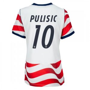 USA domáci dres MS 2026 Christian Pulisic #10 dámsky futbalový dres krátky rukáv
