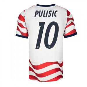 Pánsky futbalový dres USA MS 2026 Christian Pulisic #10 domáci s krátkym rukávom